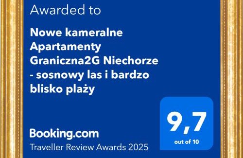 Niechorze Appartement | Nowe kameralne Apartamenty Graniczna2G Niechorze - sosnowy las i bardzo blisko plaży