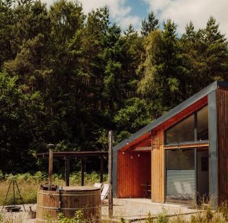 gmina Siemysl Maison | Nowoczesne Domki na Łące & Domki na Drzewie - Kołobrzeg - Sauna & Balia - PolanaGlamp
