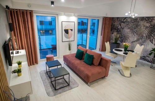Biskupiec Appartement | Nowoczesny apartament na Warmii i Mazurach z garażem