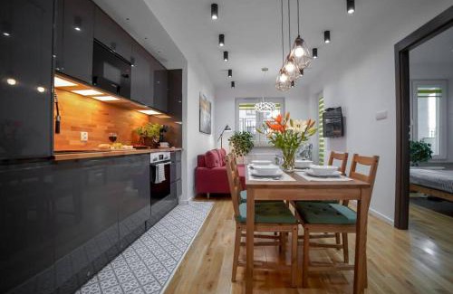 Elk Appartement | Nowoczesny dwupokojowy Apartament Bridget z parkingiem