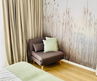 Sztutowo Appartement | NOWY 40m2 Apartament 2 pokoje! Duży Taras ! Parking ! Stojak na rowery ! Stacja Baltic Twins
