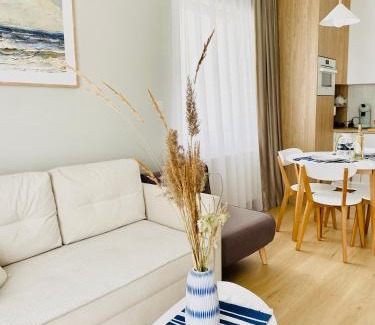 Sztutowo Appartement | NOWY 40m2 Apartament 2 pokoje! Duży Taras ! Parking ! Stojak na rowery ! Stacja Baltic Twins