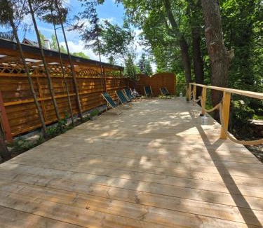 Lubkowo Maison | Nowy domek drewniany Tu Mi Dobrze w Lubkowie z plażą