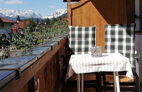 Wallgau Appartement | "Nr. 1" apartment, 1 bedroom, shower, WC - Anneliese, guest house