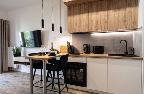 Bydgoszcz Appartement | Nuevo Studio Nowy Port Balkon Klimatyzacja