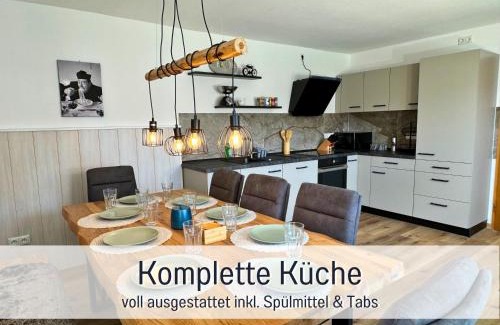 Rixfeld Maison | Nur 15 Minuten bis Fulda - ideal zum Arbeiten - Am Vulkanradweg - 3 Schlafzimmer Große Terrasse - Grill - Ferienhaus Taufstein 1