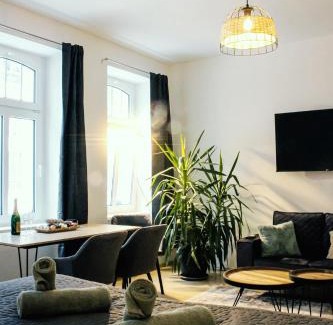 Krampfervorstadt Appartement | NUWILU ONE - Apartment mit Balkon im Herzen Erfurts - Magenta TV- Netflix - Disney