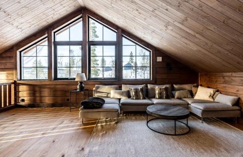 Idre Maison | Nybyggd fjällstuga, egen bastu & panoramautsikt för 10 pers