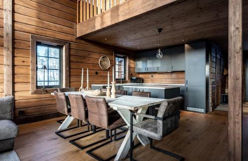 Idre Maison | Nybyggd stuga, modern arkitektur - panoramautsikt