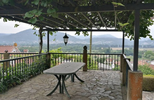 O Rosal Cottage | O Barquiño Maison en pierre à Rio Miño