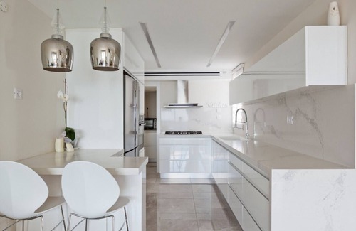 Bat Yam Appartement | Luxe Mini Penthouse 3BR Incroyable Plage & Vue Mer Premier Emplacement Bat-Yam