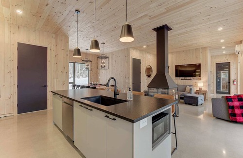 Morin Heights Chalet De Ski | O Sommet Bleu :station thermale