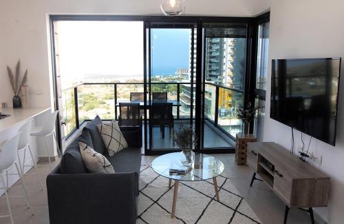 Bat Yam Appartement | Oַ&O Group- Cool & Urban Apt Luxury Tower Sea View