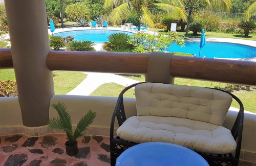 Cabarete Appartement | Oasis. Très bel appartement avec vue sur l'océan à la plage