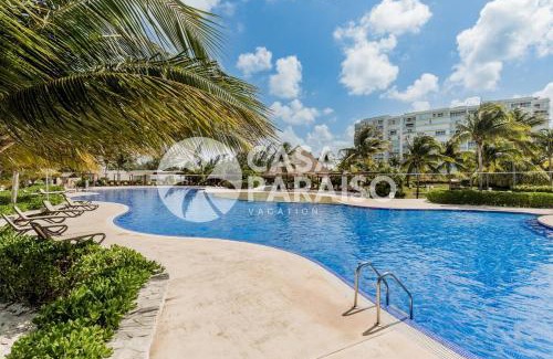 Puerto Juarez Appartement | OASlS Beachfront 2 BDR with pool by Casa Paraiso