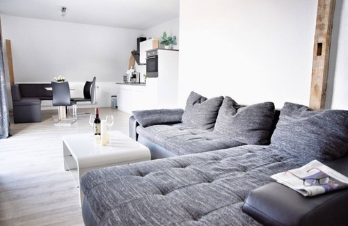 Monkebude Appartement | Oberes Apartment 1 mit Dachterrasse Ferienhaus in Mönkebude am Stettiner-haff