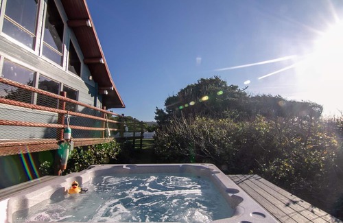 Yachats Maison | Ocean Front Home sur une plage de sable près de Yachats! Dog Friendly! NUIT GRATUITE!