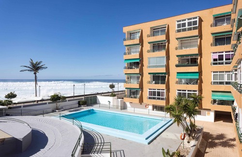 Punta del Hidalgo Appartement | Ocean Studio with Pool & Sea Views