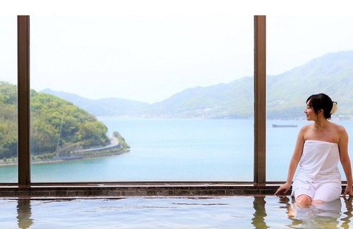 Shodoshima Maison | Ocean view on the top floor Semisuite room / Shozu-gun Kagawa