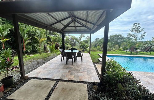 Ojochal Maison | Ocean View, tranquil, 2-bedroom house, with pool, tucked in the rainforest.