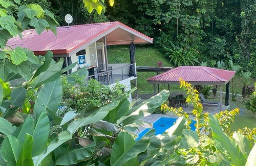 Ojochal Maison | Ocean View, tranquil, 2-bedroom house, with pool, tucked in the rainforest.