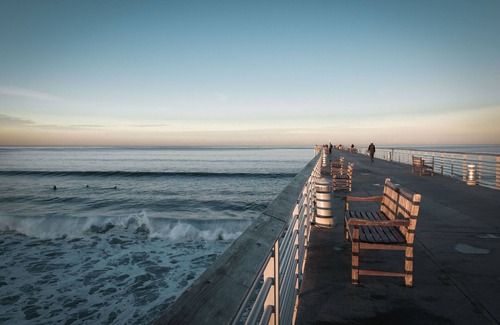 Hermosa Beach Copropriété | Ocean Views! Beachfront Deck on Hermosa Strand