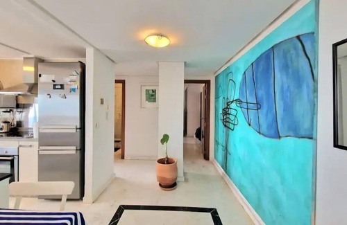 Tangier Appartement | Coeur. Vues à la mer. Luxe. 100m2. 2 chambres, 2 salles de bains, terrasse.