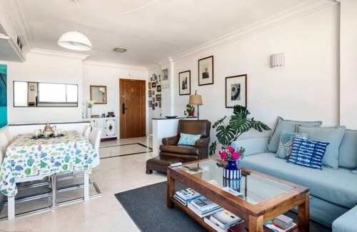 Tangier Appartement | Coeur. Vues à la mer. Luxe. 100m2. 2 chambres, 2 salles de bains, terrasse.