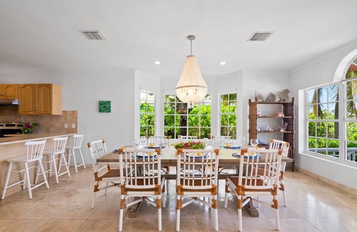 George Town Maison | OCEANFRONT 3 bed/3 bath Feb. Pt. Exuma Bahamas w/DOCK Sea Star Villa February Pt