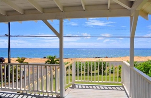 Kekaha Maison | Oceanfront Beach Cottage - Incroyable coucher de soleil .. Climatisation - TVNCU # 1358