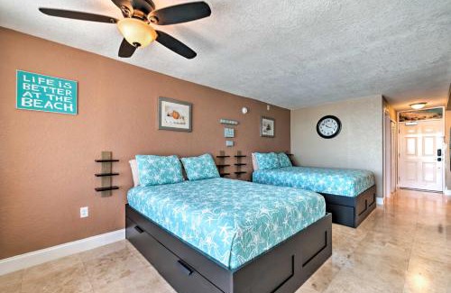 Daytona Beach Shores Appartement | Oceanfront Daytona Beach Studio with Balcony!