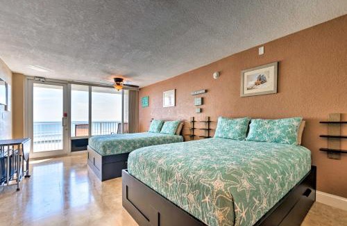 Daytona Beach Shores Appartement | Oceanfront Daytona Beach Studio with Balcony!