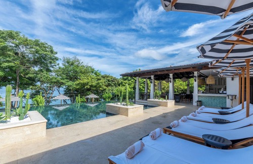 Las Catalinas Maison | Oceanfront Private Pool Sunset Terrace Paseo del Mar at Las Catalinas