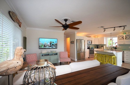 Cutthroat Harbor Estates Maison | 3/2 Ocean Access Pool Home sur Cudjoe Key. 20 miles à Key West ou Marathon.
