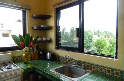 Brisas de Zicatela Hôtel | Casamar - Oceanview Luxury Studio Apartment for 5, pool, 1 minute to beach, yoga