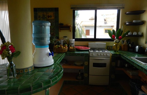 Brisas de Zicatela Hôtel | Casamar - Oceanview Luxury Studio Apartment for 5, pool, 1 minute to beach, yoga
