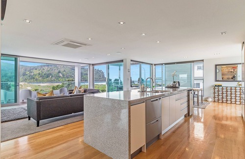 Whangamata Maison | Oceanview Oasis - Whangamata Luxury Holiday Home
