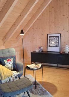 Reichelsheim Maison | Odenwald-Lodge mit Infrarotsauna und E-Ladestation im Naturpark Odenwald "Haus Himmelblau"