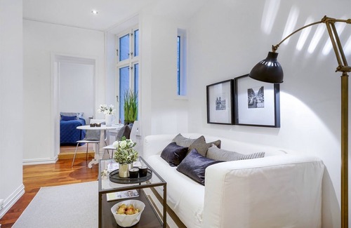 Majorstua Appartement | Odins gt., Cosy, quitter et entièrement équipé.