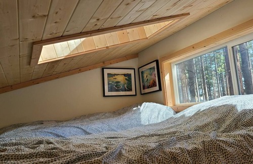 Savary Island Cabine | Off grid cabin on Savary with guest bunkee