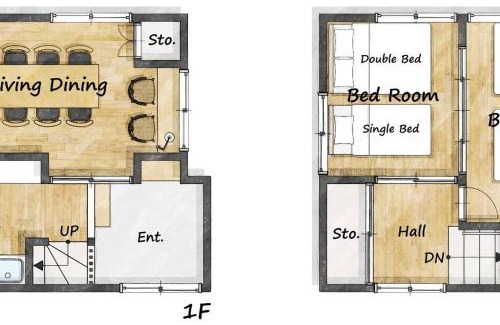Katsushika Appartement | Ohanajaya 3min Garden View House 4 beds