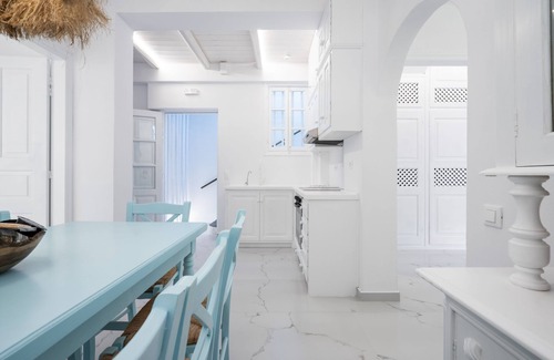 Oia Villa | EID SUNSET VILLAS - villa DIAMOND - Piscine - privée extérieure chauffée Spa