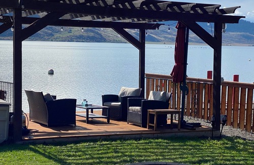 Vernon Maison | Okanagan Lakefront RV w/boat launch in residential/seasonal community.