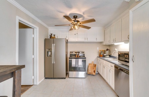 Fort Cobb Maison | Oklahoma Home Near Lake w/ Patio, Grill & Chiminea