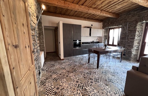 Montecrestese Appartement | Old apartment in historic village, renovated. Close to beautiful routes
