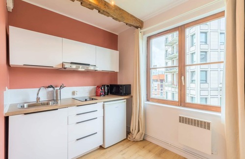 Vauban Esquermes Appartement | Vieux Lille - Studio fonctionnel au Quai du Wault