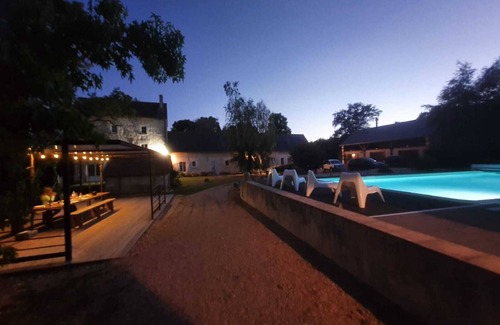 Reugny Maison | Ancien moulin du XIX et son étang au coeur des Châteaux de la vallée de la Loire