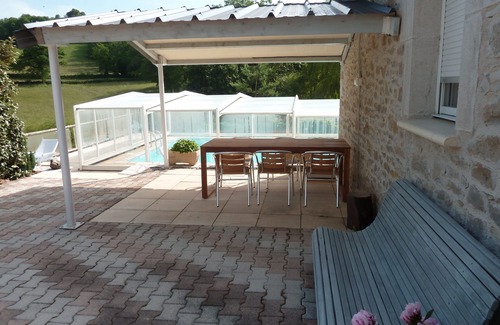 Mayrinhac-Lentour Maison | Gîte à la campagne avec sa piscine privée et couverte proche de Rocamadour