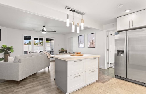 Peaceful Valley Maison | Old Town Oasis w/Heated Pool, Hot Tub, & Fire Pit