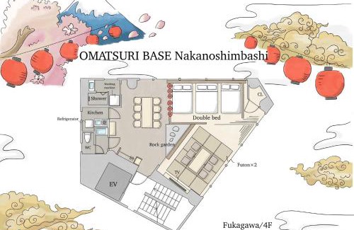 Nakano Appartement | OMATSURI BASE Nakanoshimbashi